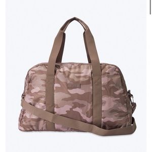 PINK camouflage small duffel bag
